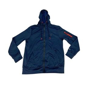 Spyder Men's Dark Blue Windbreaker Jacket